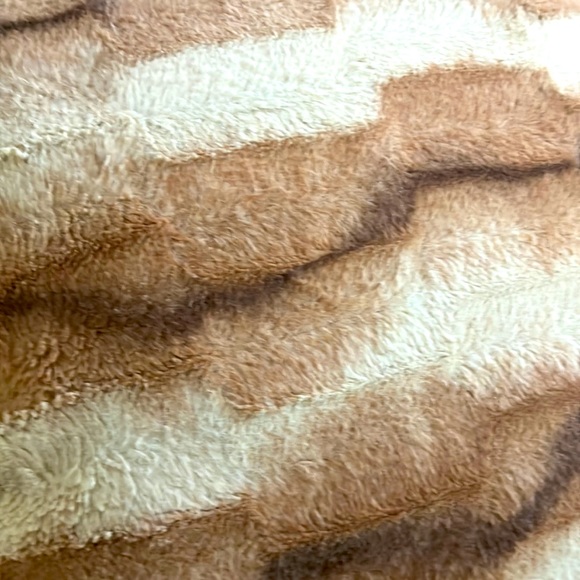 COPY - Two Faux Fur Animal Print Decorative Soft Pillows - Picture 3 of 4